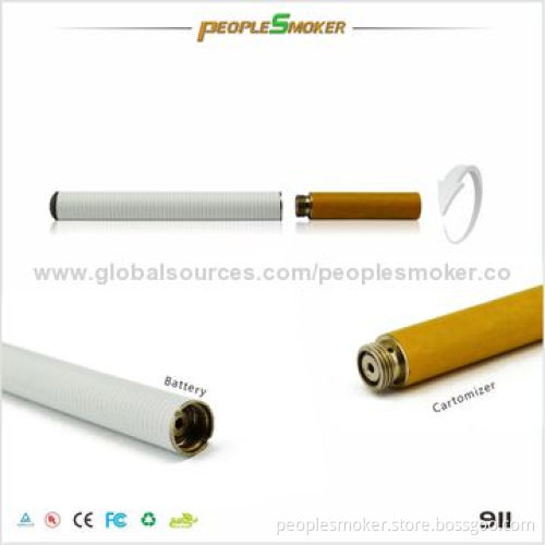 Disposable Electronic Cigarette with 2 x Cartomizers, 1 x Battery/USB Charger and Blister Pack